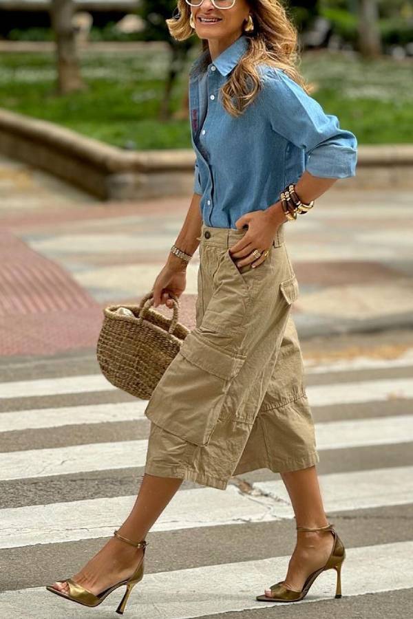 Pantalones caqui clásicos para cualquier trabajo