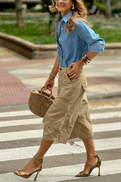 Pantalones caqui clásicos para cualquier trabajo