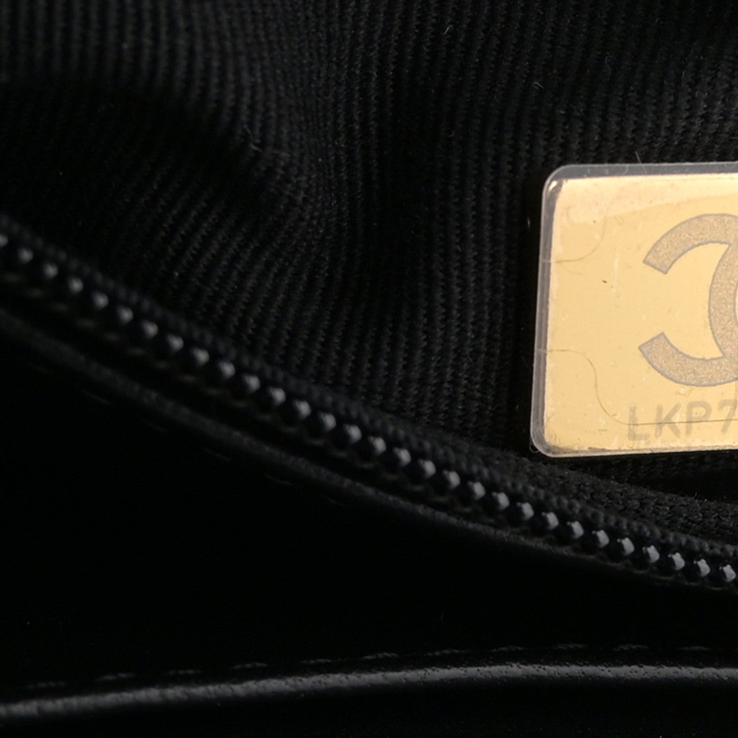 Shiny Aged Calfskin Quilted Nano Kelly Shopper Black