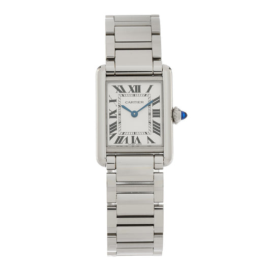 Stainless Steel 22mm Tank Must Quartz Watch