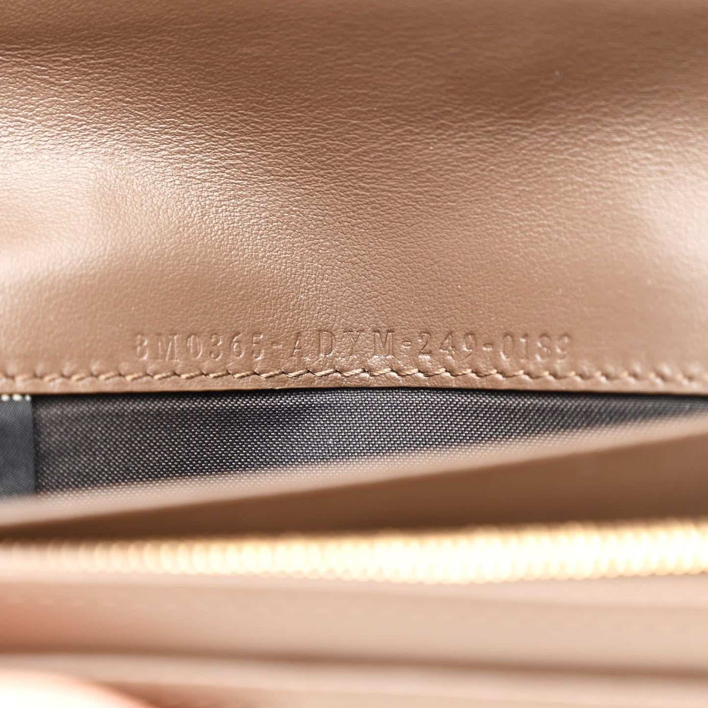Vitello Soft F is Fendi Bi-Color FF 1974 Embossed Continental Envelope Wallet On Chain Maya Black