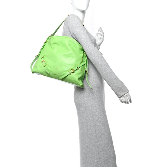 Calfskin Medium Voyou Bag Green