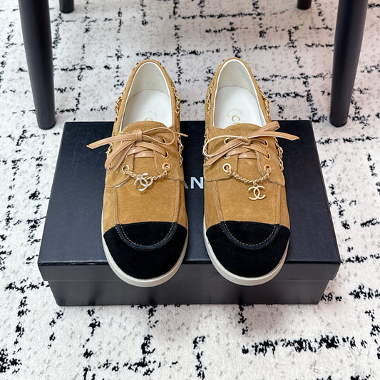 CC Cruise 25/26 Moccasins Black Brown Suede