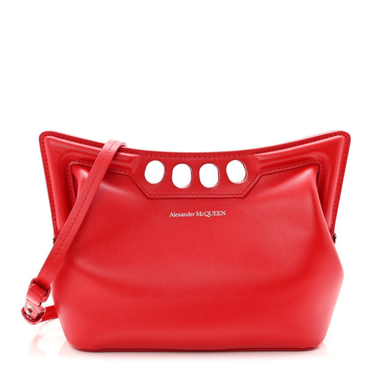 Calfskin The Peak Mini Bag Welsh Red