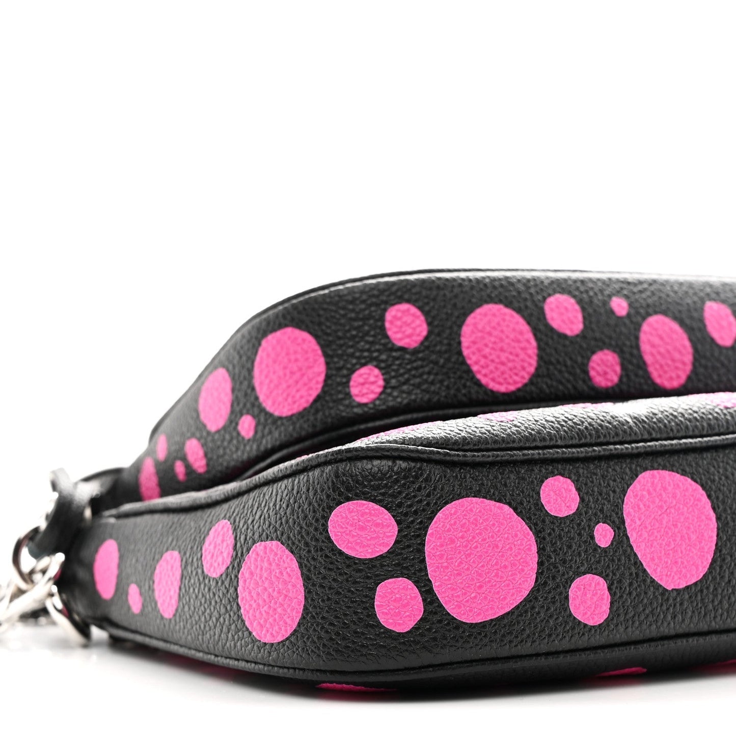 LV X YK Empreinte Multi Pochette Accessories Black Fuchsia