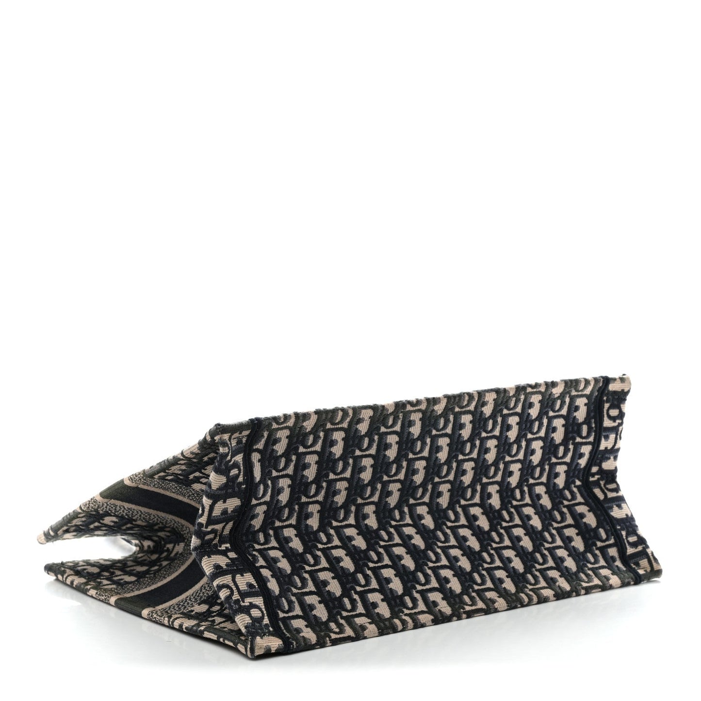 Oblique Medium Book Tote Blue Multicolor
