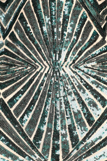 Lost In Your Eyes Teal Sequin Bodycon Mini Dress