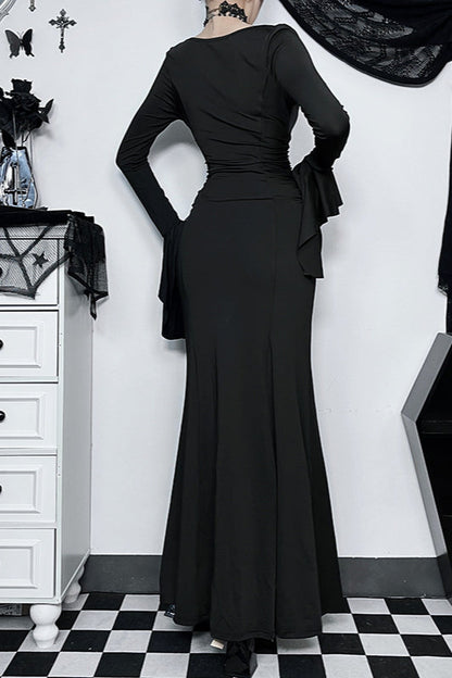 Elegant Mermaid Gothic Dress