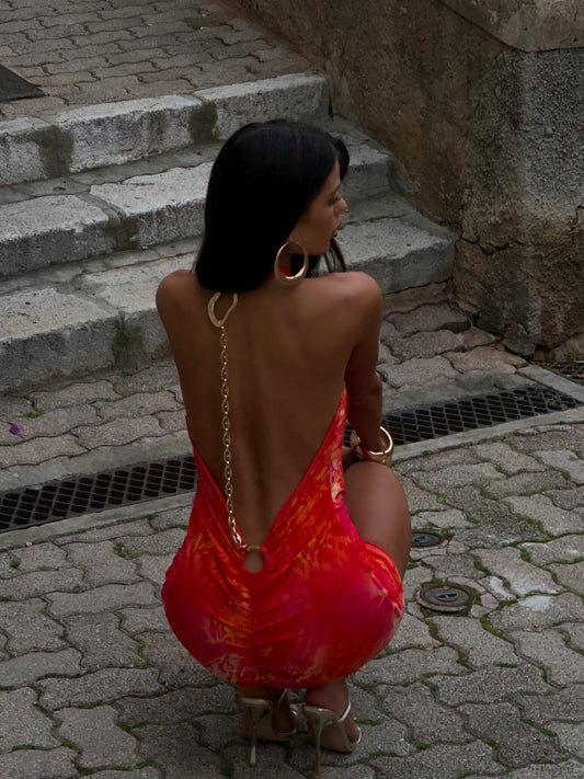 Shanti Mini Dress Tropicana