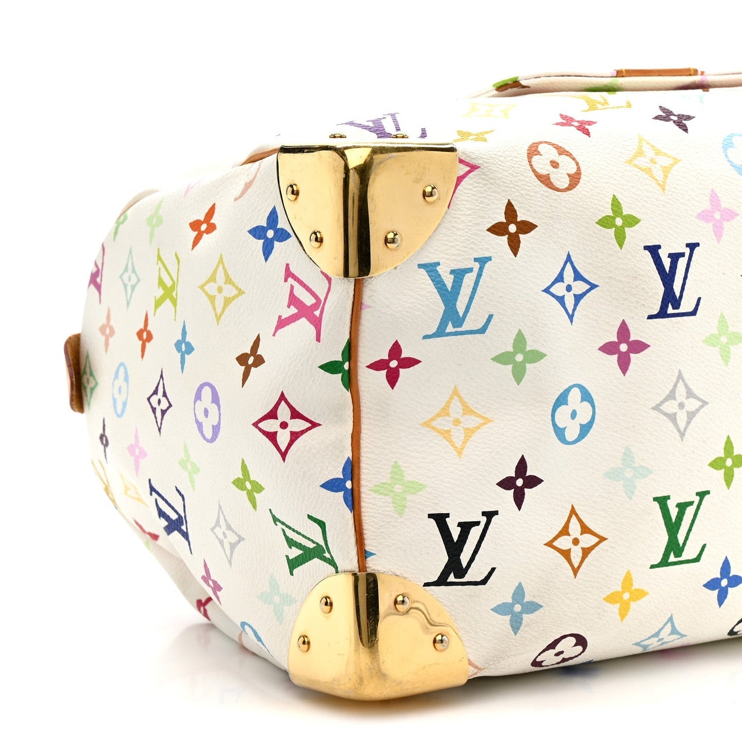 Monogram Multicolor Speedy 30 White