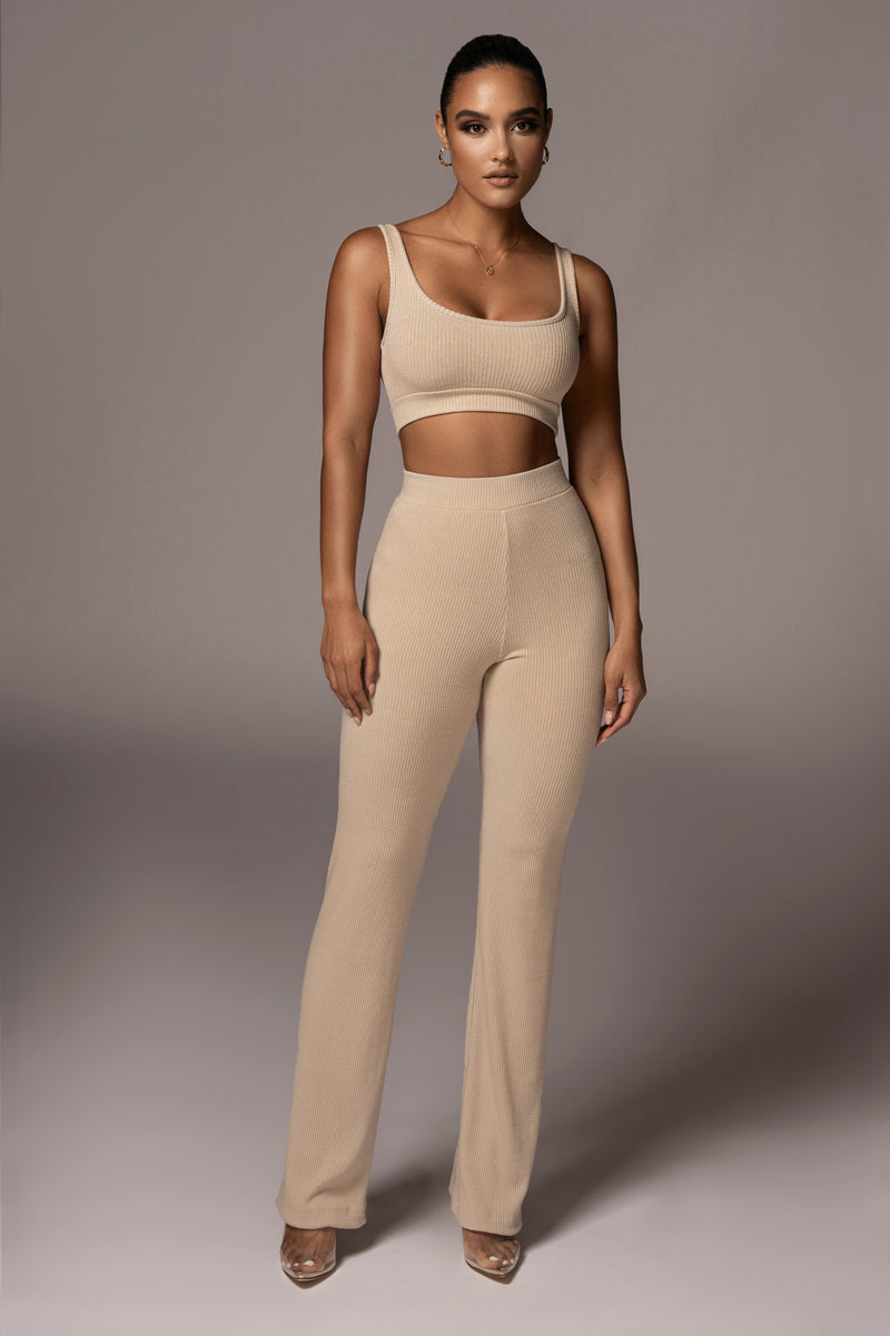 Pantalones de yoga ajustados, rectos, rectos y a la cadera, color liso, sin mangas, conjunto informal