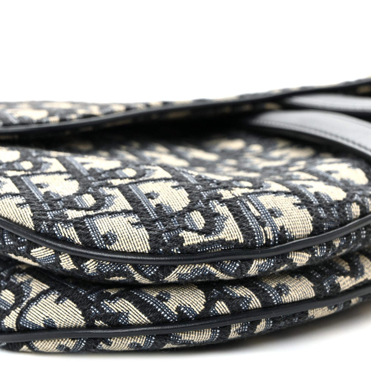 Oblique Saddle Bag Blue