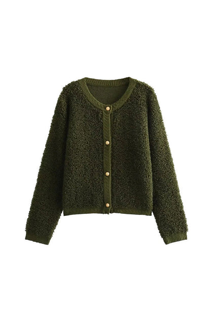 Chaqueta elegante de forro polar
