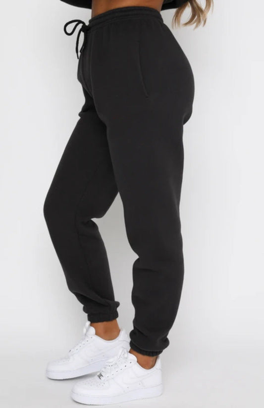 Suéter de manga larga informal para mujer, jersey de cuello redondo de color liso para otoño e invierno