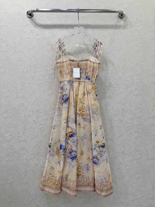 Zimmerma Dress With Rhinestone Embellishments 353092