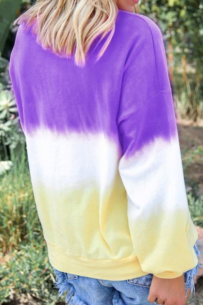 Top de moda con efecto tie-dye (3 colores)