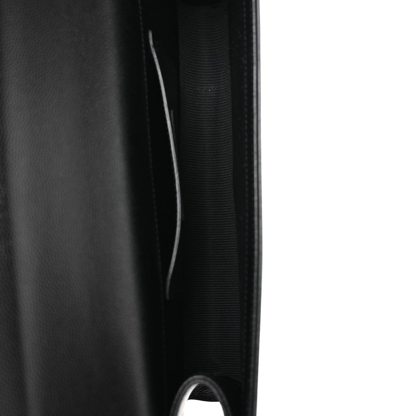 Grain De Poudre Classic Monogram Kate Clutch Black