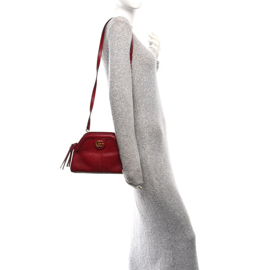 Piuma Lux Calfskin Small Re(Belle) Crossbody Bag Romantic Cerise
