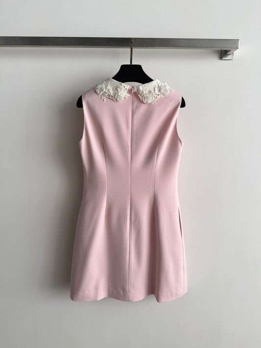 CC 26SS Sleeveless Dress Light Pink Polyester 352965