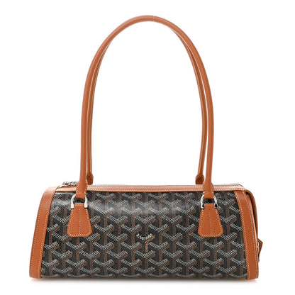 Goyardine Bonbonnière Bag Black Gold