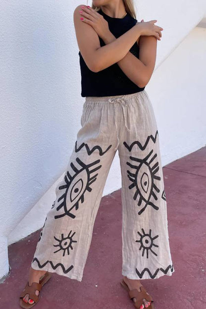 Pantalones de lino Cleo 