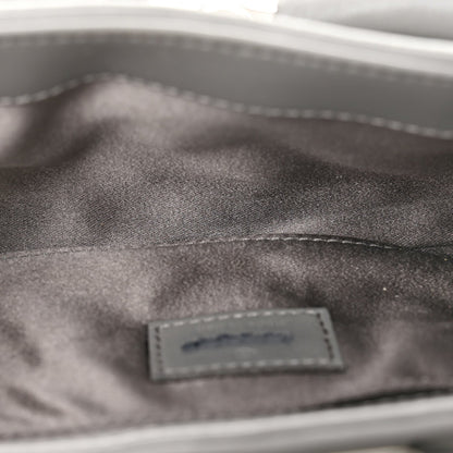 Nappa Vertical Matelasse Small Maxi Horsebit Chain Shoulder Bag Gray