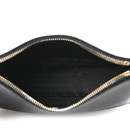 Saffiano Lux Re-Edition 2005 Shoulder Bag Black