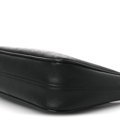 Saffiano Lux Re-Edition 2005 Shoulder Bag Black