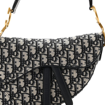 Oblique Saddle Bag Blue