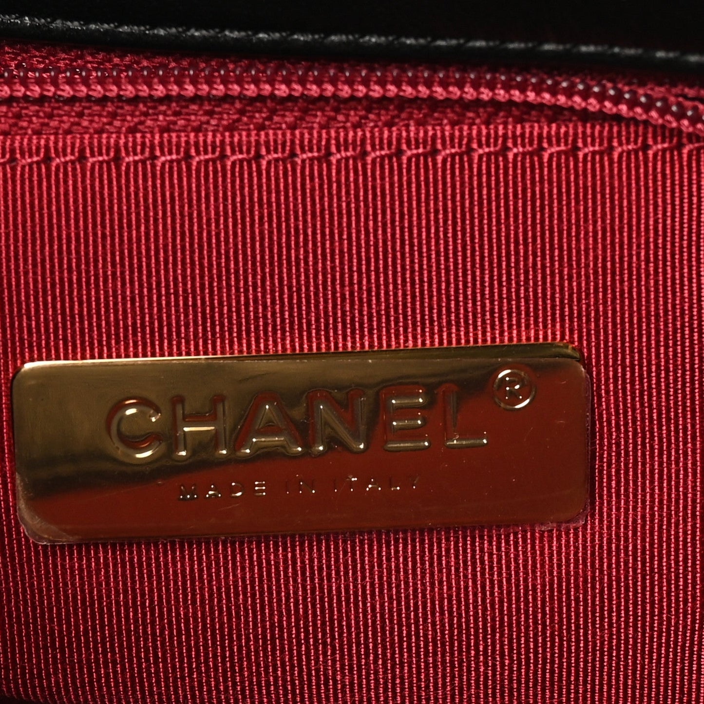 Lambskin Quilted Large Chanel 19 Flap Black