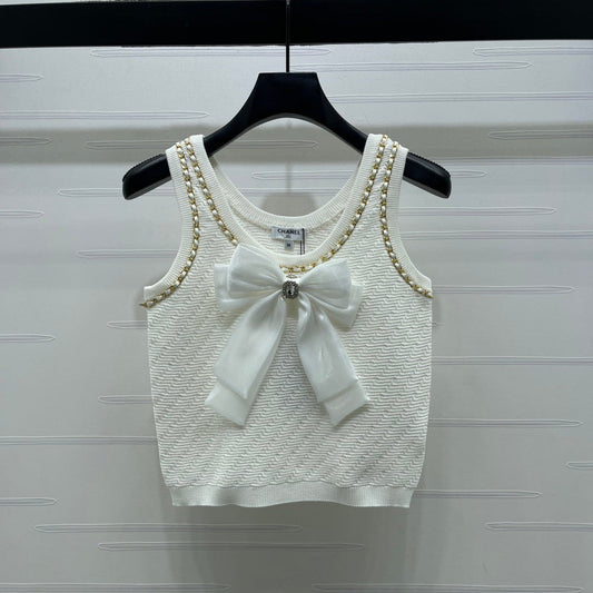 CC 26 Spring/Summer Top White Wool Yarn 343440