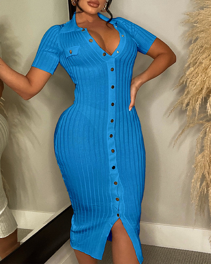 Stretch Knit Dress
