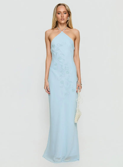 Epilogues Arrowhead Maxi Dress Blue