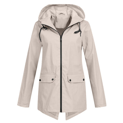 Casual Hooded Long Coat with Pockets | Great for Everyday Wear