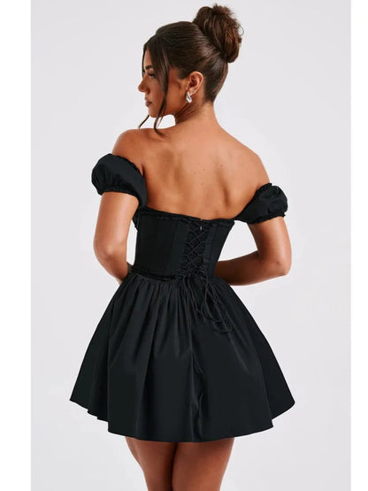 Elegante vestido plisado ajustado sin mangas para mujer, otoño, nuevo, sexy, sin espalda, falda corta, fiesta, club, vestido de noche ajustado