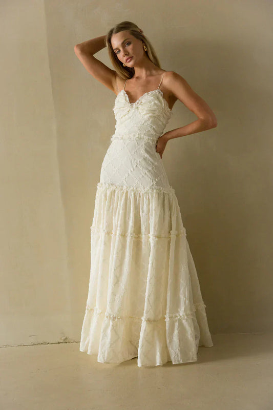 Percy Lace Maxi Dress