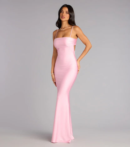 Sierra Tie-Back Mermaid Formal Dress