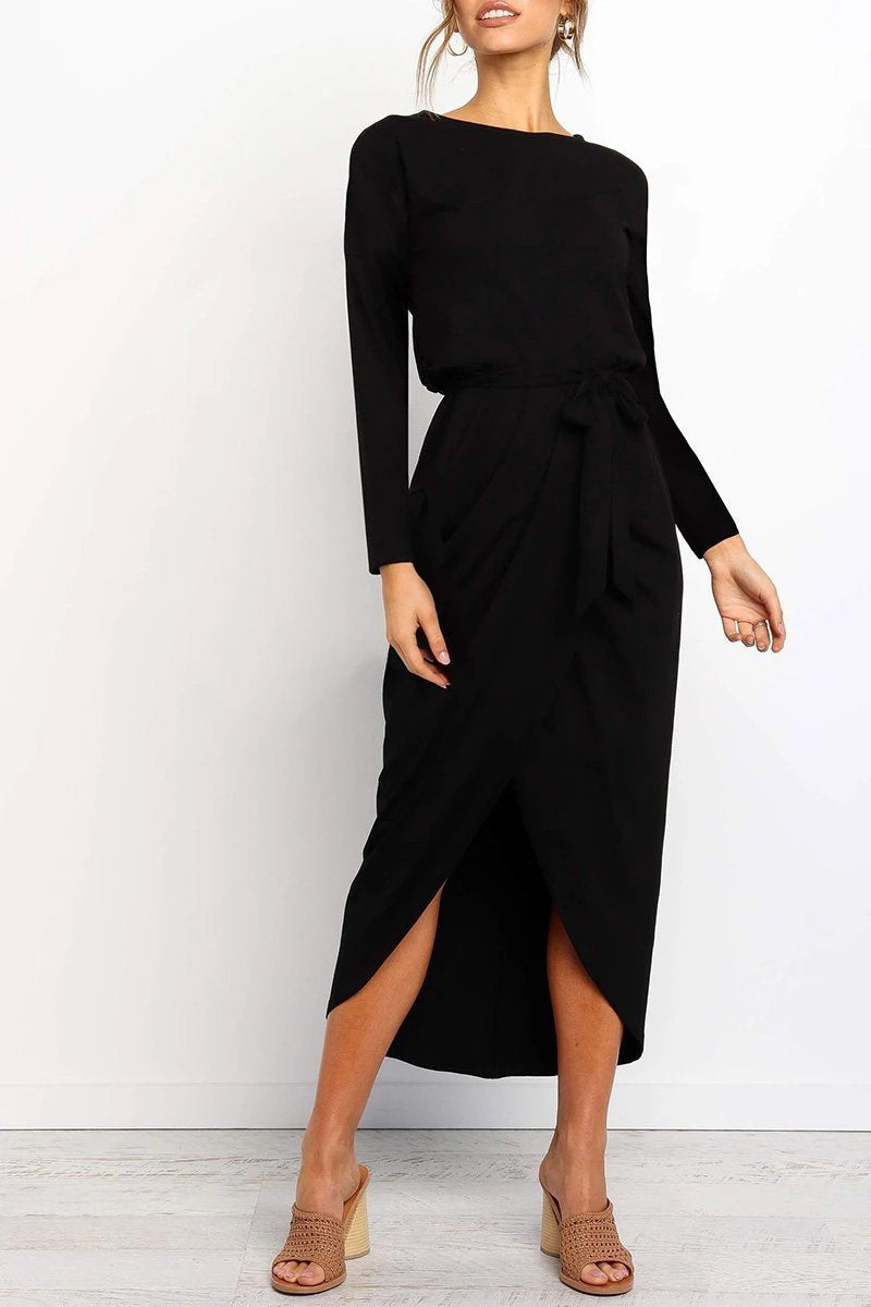 Vestido largo hasta los tobillos After Midnight (4 colores)