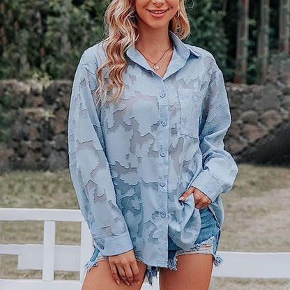 Corisande - Shirt - Chic - Material - Great for Casual Days