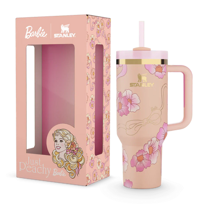 The Barbie™ x Stanley ’80s Peaches ’N Cream Quencher | 40 OZ