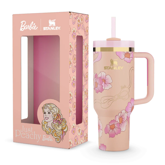 The Barbie™ x Stanley ’80s Peaches ’N Cream Quencher | 40 OZ