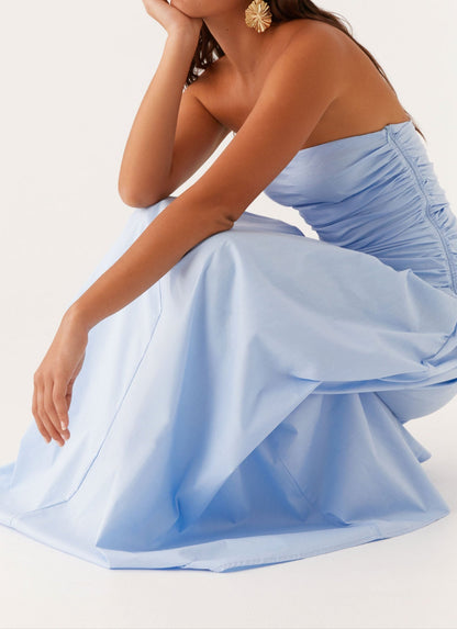 Rosetta Maxi Dress - Blue