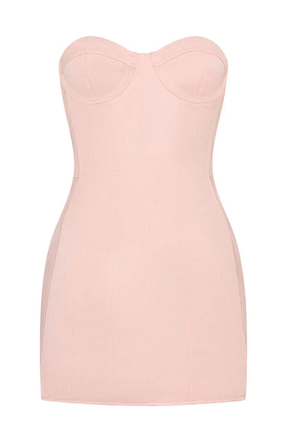 Park Avenue Princess Mini Dress Baby Pink