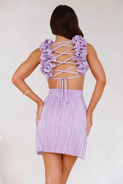 Moonlight Shimmer Mini Dress
