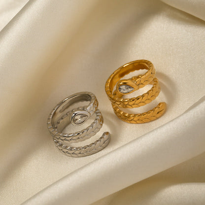 Davina Serpent Ring