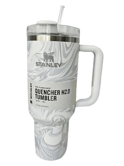 Stanley 30 oz. Quencher H2.0 FlowState Tumbler, Polar Swirl