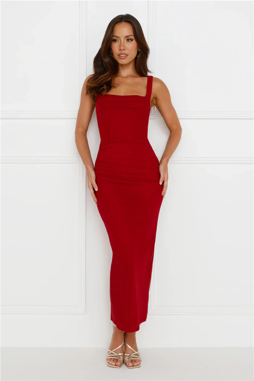 Simply Better Mesh Maxi Dress