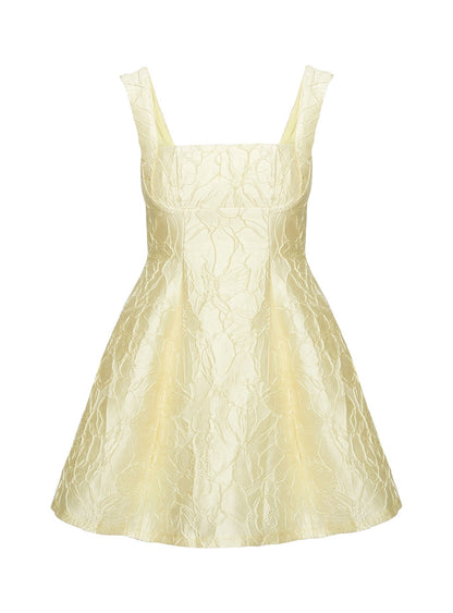 Eloquent Mini Dress Light Yellow