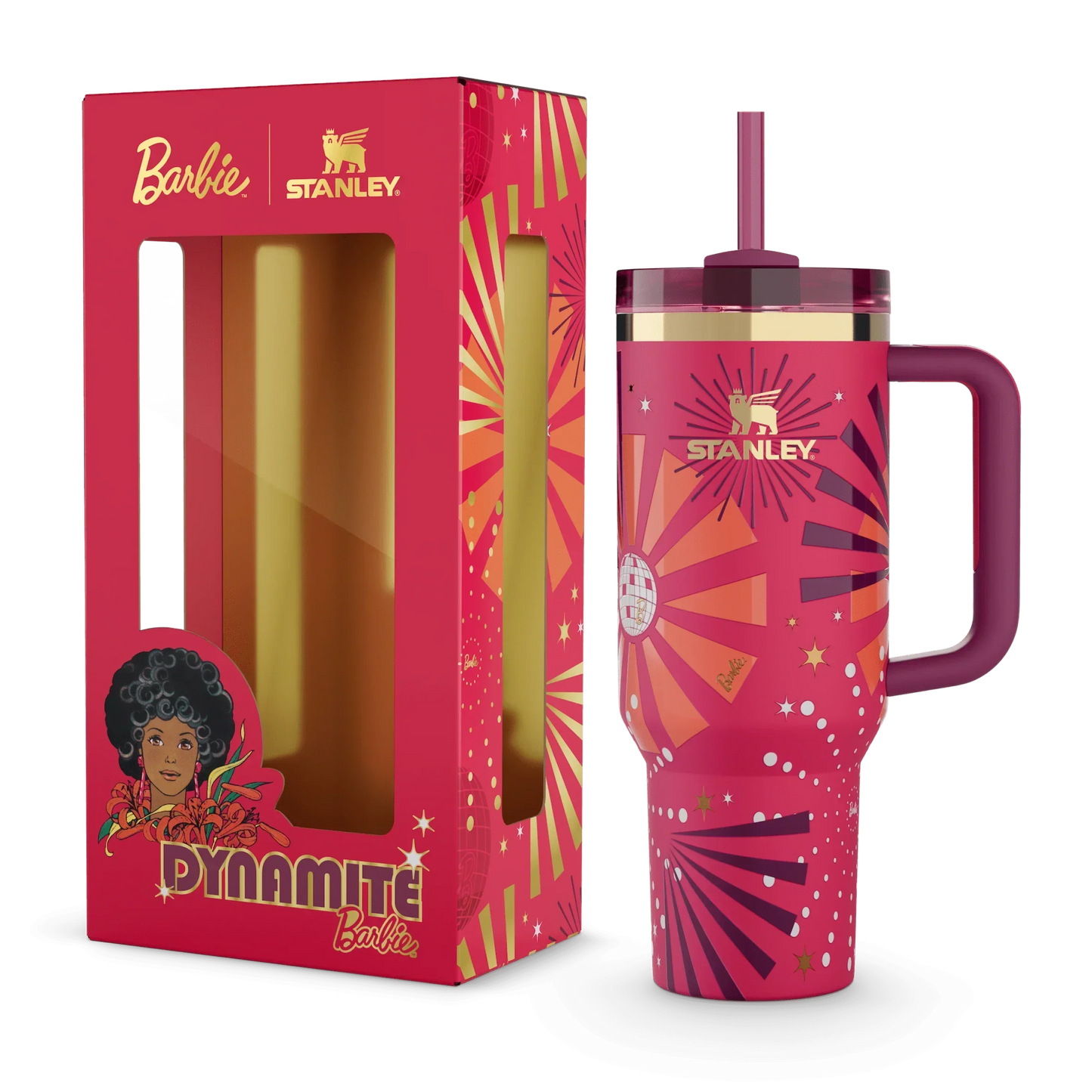 The Barbie™ x Stanley ’80s Dynamite Quencher | 40 OZ