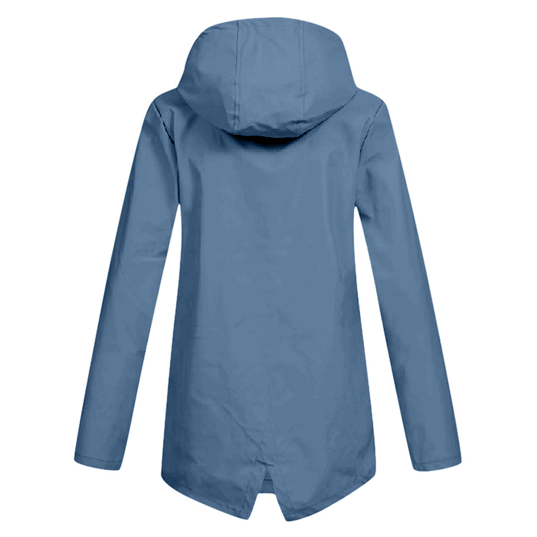 Casual Hooded Long Coat with Pockets | Great for Everyday Wear